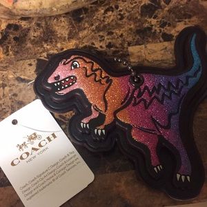 COACH Exclusive Macy’s Rexy 🦖 hang tag/keychain